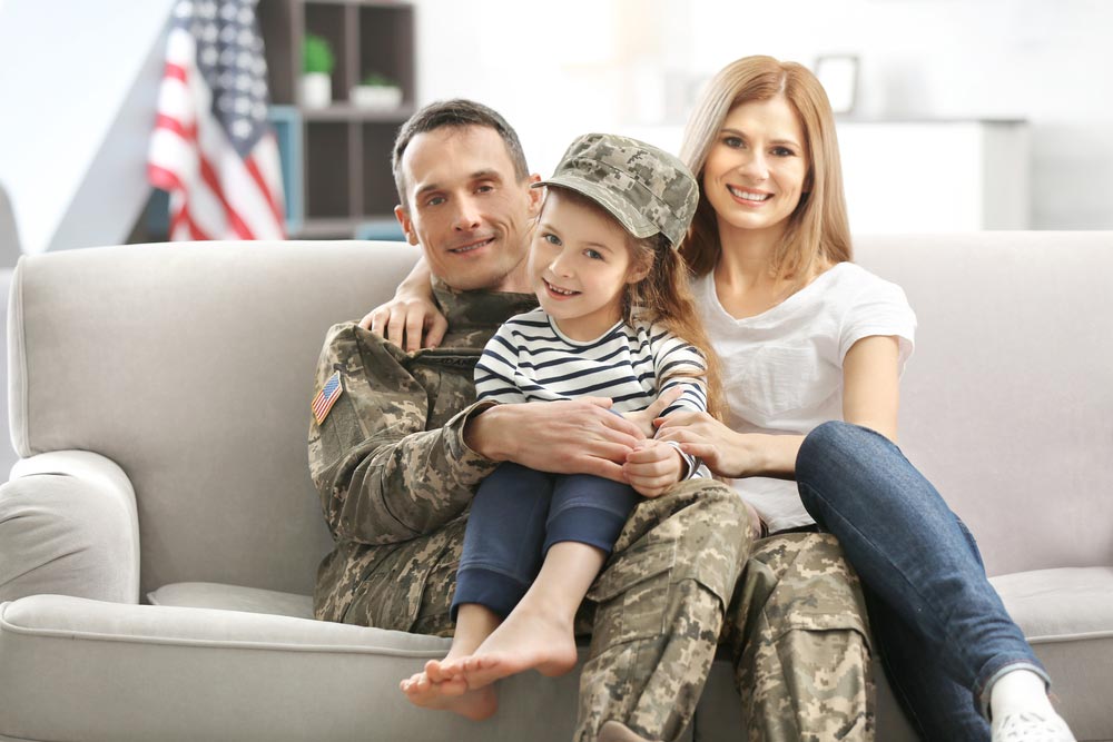 VA Loan Military Family Home